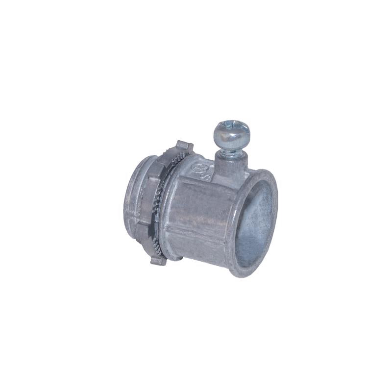 Sigma Engineered Solutions ProConnex 1/2 in. D Die-Cast Zinc Set Screw Connector For EMT 1 pk, Pack of 50