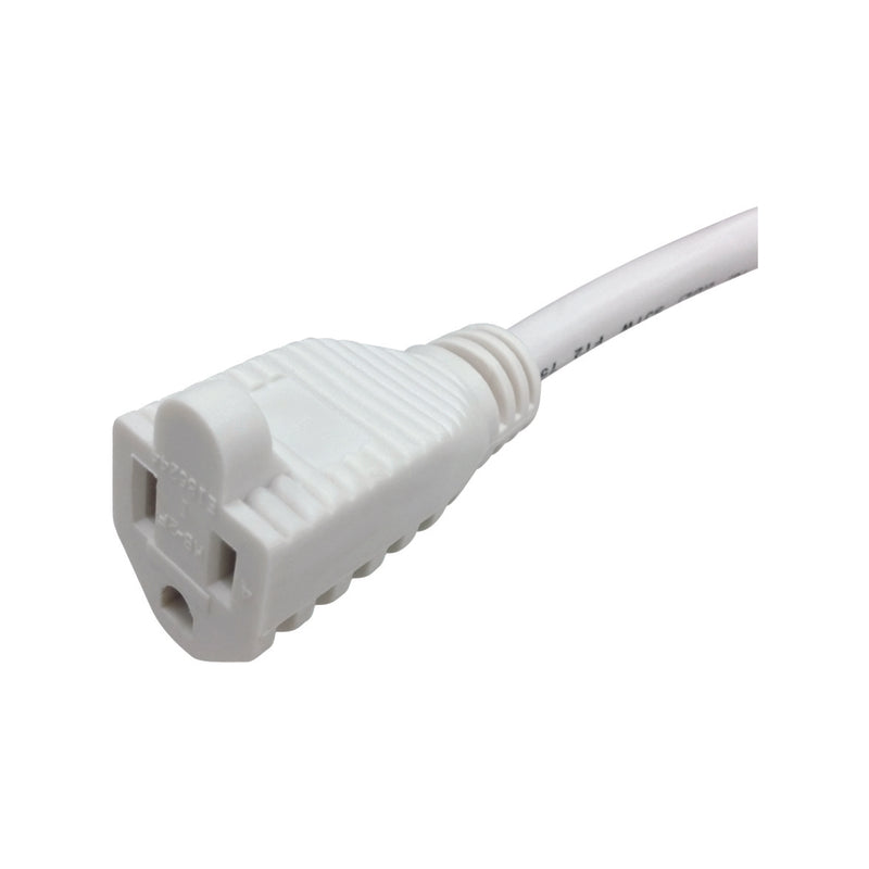 Ace Indoor or Outdoor 25 ft. L White Extension Cord 16/3 SJTWA