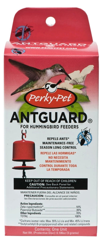 Perky-Pet 245L Ant Guard, Red, For: Hummingbird Feeder