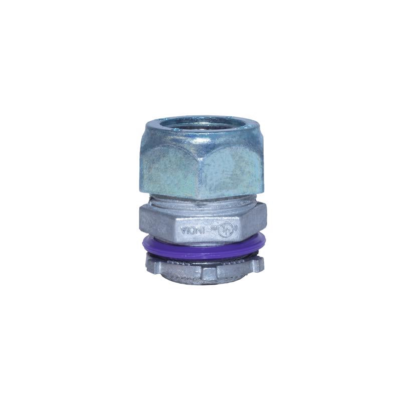 Sigma Engineered Solutions ProConnex 1/2 in. D Die-Cast Zinc Rain-Tight Compression Connector For EM