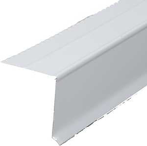 Amerimax 5762200120 Roof Edge and Trim, 10 ft L, White, Pack of 25