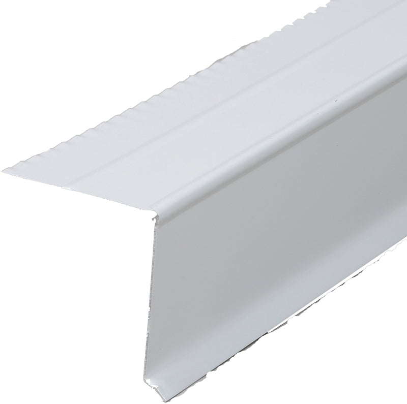 Amerimax 5762200120 Roof Edge and Trim, 10 ft L, White, Pack of 25