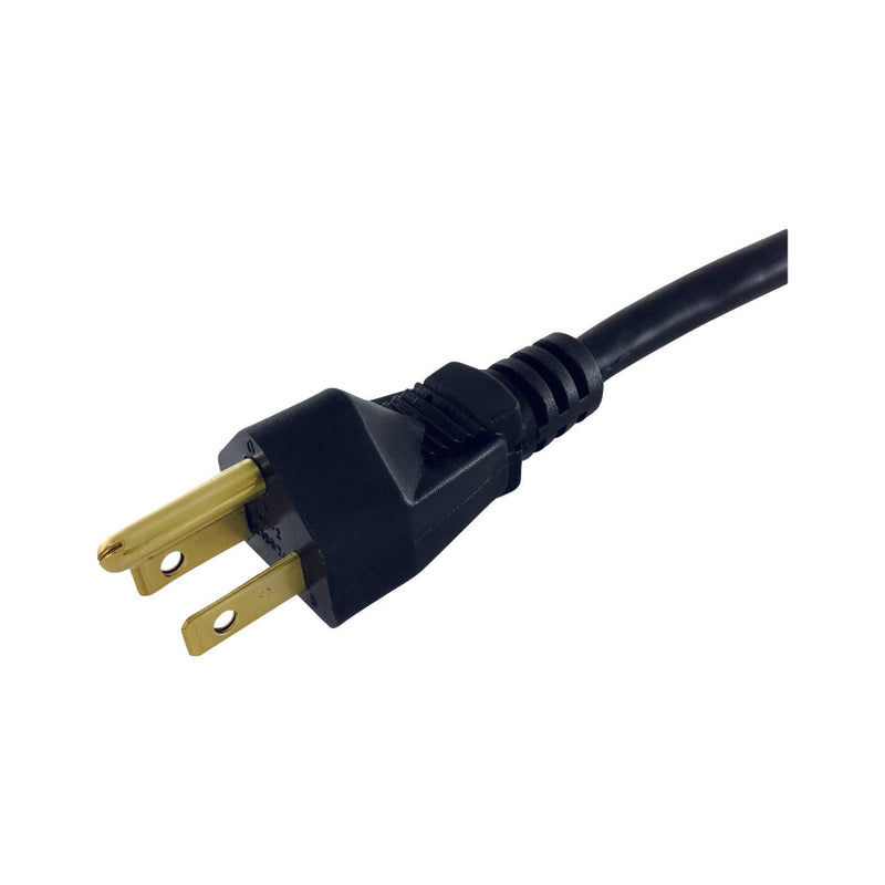 Ace Indoor 6 ft. L Black Extension Cord 16/3 SJO