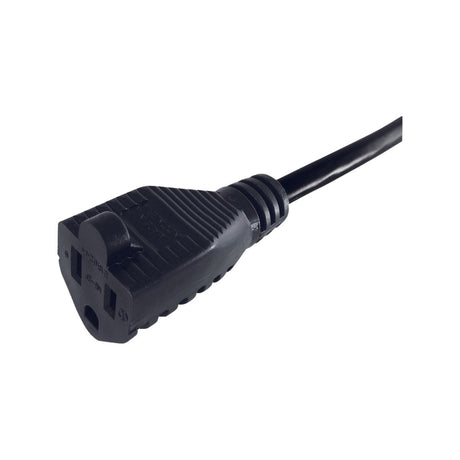 Ace Indoor 6 ft. L Black Extension Cord 16/3 SJO