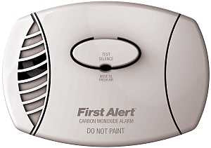 First Alert 1039734/CO605 Carbon Monoxide Alarm, 85 dB, Electrochemical Sensor