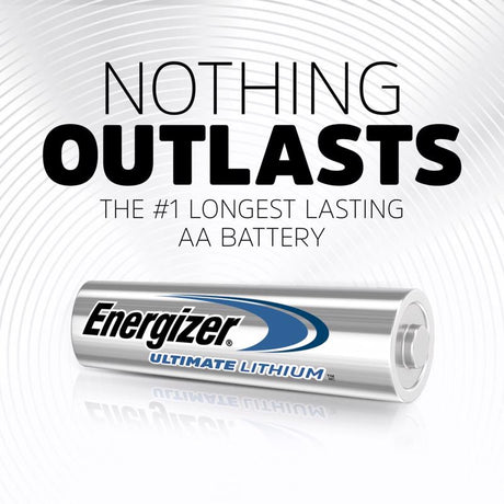 Energizer Ultimate Lithium AA 1.5 V Battery 8 pk