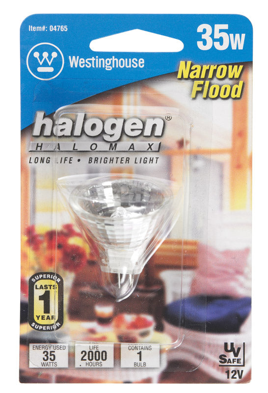 Westinghouse 35 W MR11 Floodlight Halogen Bulb 360 lm White 1 pk