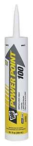 DAP POWER POINT 18700 General-Purpose Sealant, White, 10.1 oz Tube