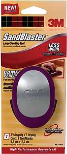 3M SandBlaster Pro-Grade 463-000 Sanding Tool, 120 Grit