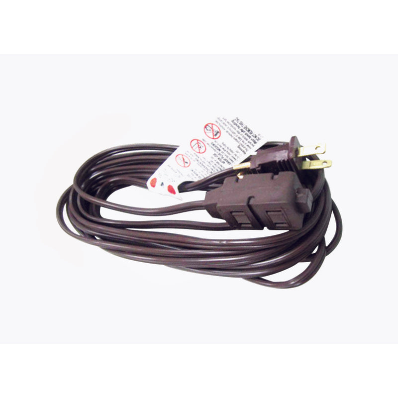 Ace Indoor 20 ft. L Brown Extension Cord 16/2 SPT-2