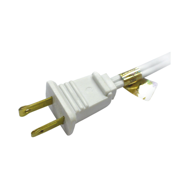 Ace Indoor 12 ft. L White Extension Cord 16/2 SPT-2