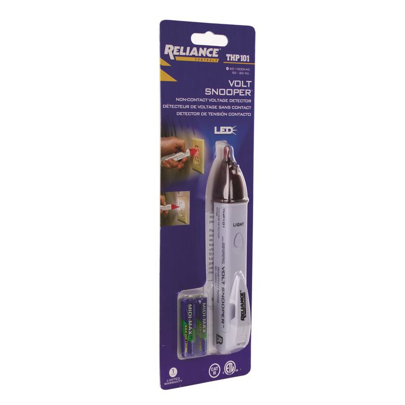 Reliance Controls 50-1000 V LED Voltage Continuity Tester 1 pk