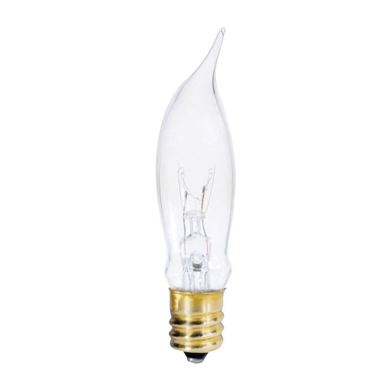 Westinghouse 7.5 W CA5 Decorative Incandescent Bulb E12 (Candelabra) Warm White 3 pk