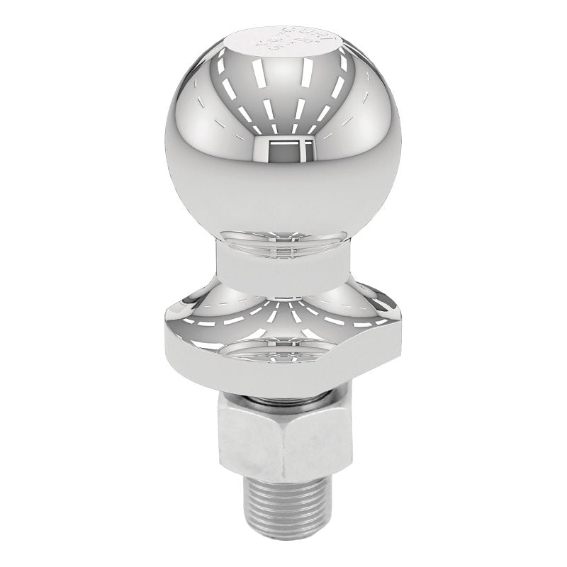 Curt 40096 Hitch Ball, 1-7/8 in Dia Ball, 5/8 in Dia Shank, 2000 lb Gross Towing, Carbon Steel