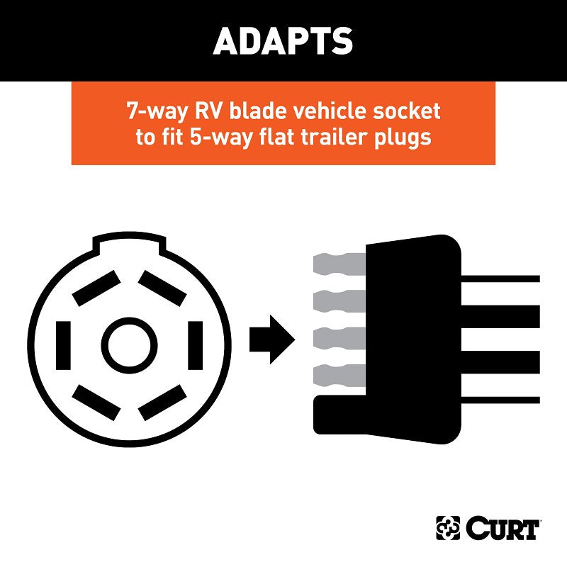 Curt 57251 Electrical Adapter