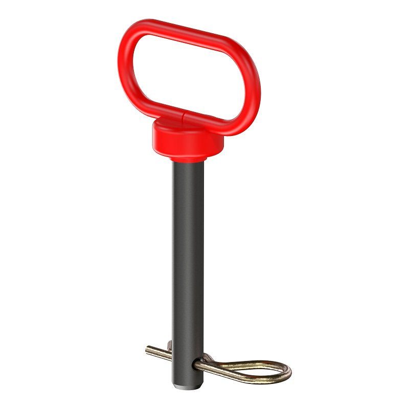 Curt 45804 Clevis Pin, 4 in OAL, Carbide/Steel, Powder-Coated