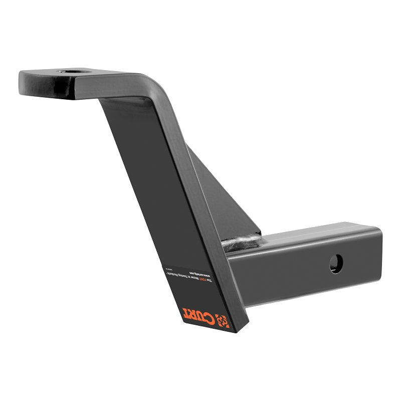 Curt 45890 Ball Mount, 11-1/2 in L, 8 in Drop, 6-1/4 in Rise, Powder-Coated