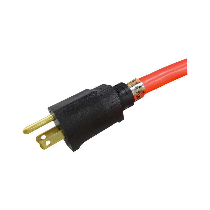 Ace Indoor or Outdoor 50 ft. L Orange Triple Outlet Cord 12/3 STW