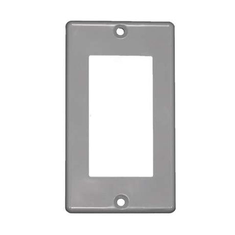 Cantex EZ Box Rectangle Thermoplastic 1 gang 4.29 in. H X 2.360 in. W GFCI Cover