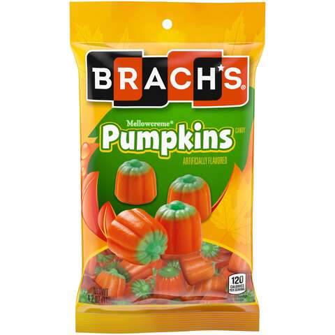 Brach's Mellowcreme Pumpkins Candy Corn 4.2 oz, Pack of 18