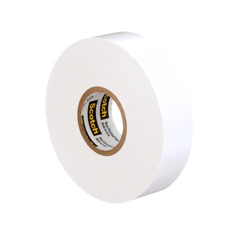 Scotch 3/4 in. W X 66 ft. L White Vinyl Electrical Tape, Pack of 10