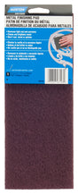 Norton 07660748148 Hand Pad, Maroon, 11 in L, 4-3/8 in W