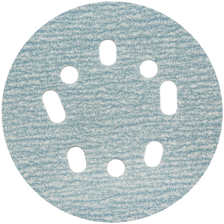 Norton ProSand Series 07660768329 Vacuum Disc, 5 in Dia, Coated, 60 Grit, Coarse, Zirconia Alumina Abrasive, 8-Hole