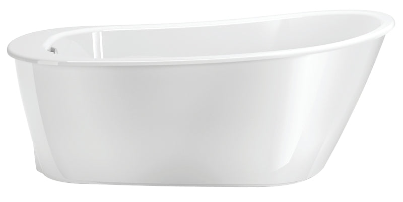 Maax Sax 105797-000-002 Bathtub, 38 to 44 gal Capacity, 60 in L, 32 in W, 25 in H, Free-Standing Installation, White
