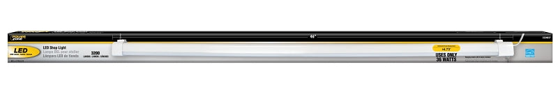 PowerZone O-SL4YL-3200N Shop Light, 120 V, 40 W, 1 -Lamp, Integrated LED Lamp, 3200 Lumens, 4000 K Color Temp