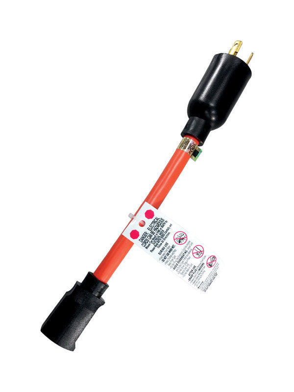 Ace Outdoor 10 in. L Orange Adapter Cord 12/3 STW
