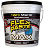 Flex Paste PFSMAXBLK01 Rubberized Paste, All-Purpose, Black, 12 lb, Tub