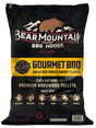 Bear Mountain Craft Blends FK90 Series BBQ Pellet, Gourmet, 20 in L, Wood, 20 lb Bag