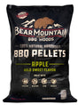 Bear Mountain FK12 Series BBQ Pellet, Apple, 20 in L, Hardwood, 20 lb Bag