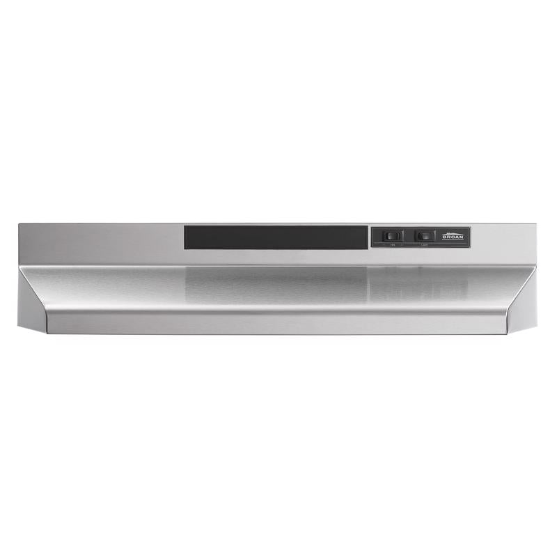 Broan-NuTone 30 in. W Silver Range Hood