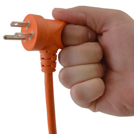 Conntek Indoor or Outdoor 12 ft. L Orange Extension Cord 16/3 SJTW