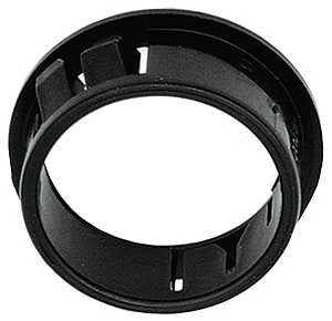 Jandorf 61427 Conduit Bushing, 15/16 in ID, Nylon, Black, 15/16 in Dia Panel Hole, 0.453 in Thick Panel
