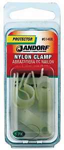 Jandorf 61468 Cable Clamp, 3/8 in Max Bundle Dia, 3/8 in W, Nylon, Natural