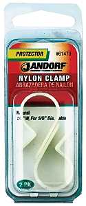 Jandorf 61470 Cable Clamp, 5/8 in Max Bundle Dia, 1/2 in W, Nylon, Natural