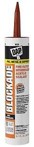 DAP BLOCKADE 18858 Acrylic Sealant, Red, 40 to 110 deg F, 10.1 oz