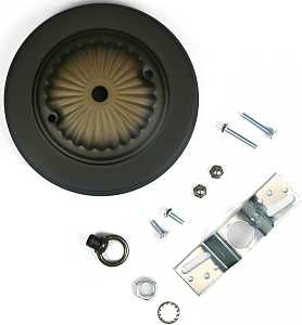 Jandorf 60213 Canopy Kit, Ceiling, Traditional, Bronze, For: Outlet Box and Hang Ceiling Fixture