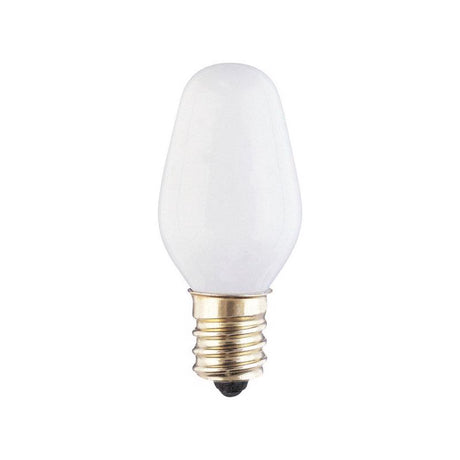 Westinghouse 4 W C7 Specialty Incandescent Bulb E12 (Candelabra) White 2 pk