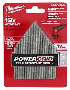SHEET SANDING ORBIT MESH 400G, Pack of 3