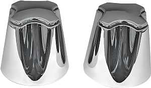 Danco 88990 Faucet Handle, Knob, Specifications: 2.35 in OD, 2-1/8 in Dia Base, Zinc, Chrome Plated