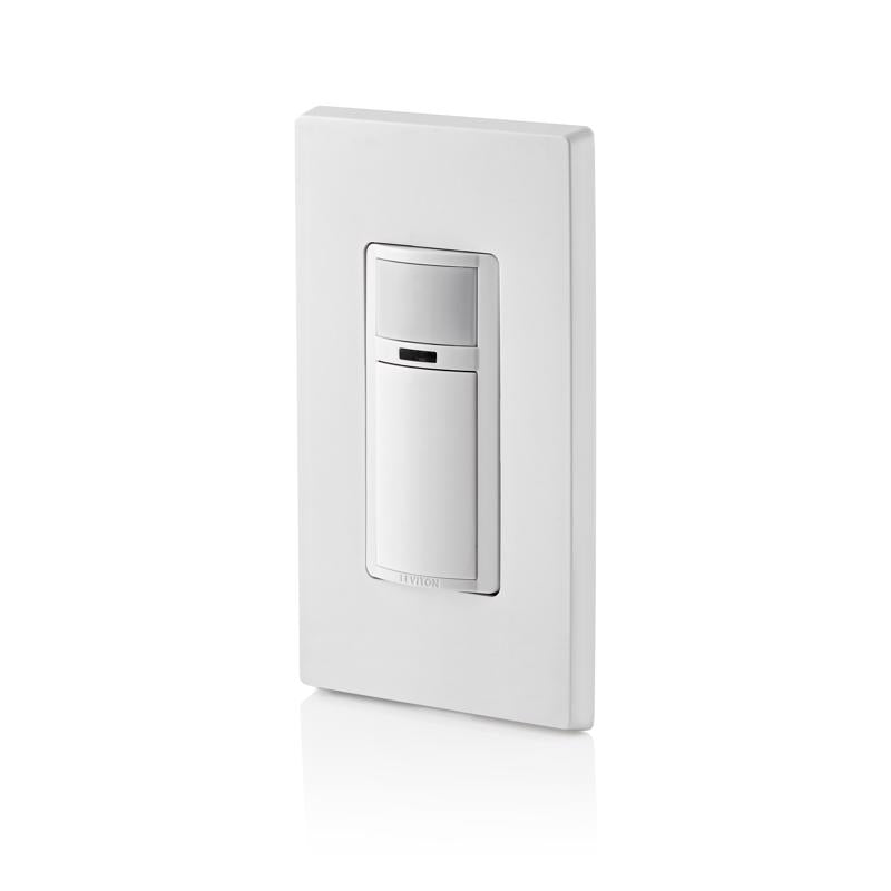 Leviton Decora Single Pole or 3-way Motion Sensor Switch White 1 pk