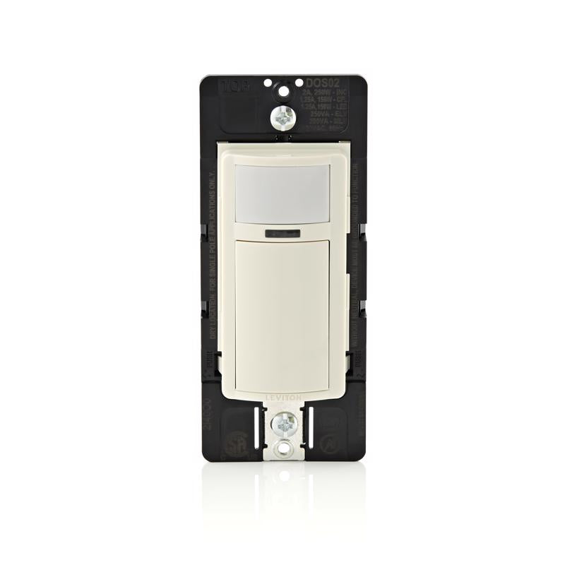 Leviton Decora 2.5 amps Single Pole Motion Sensor Switch Light Almond 1 pk