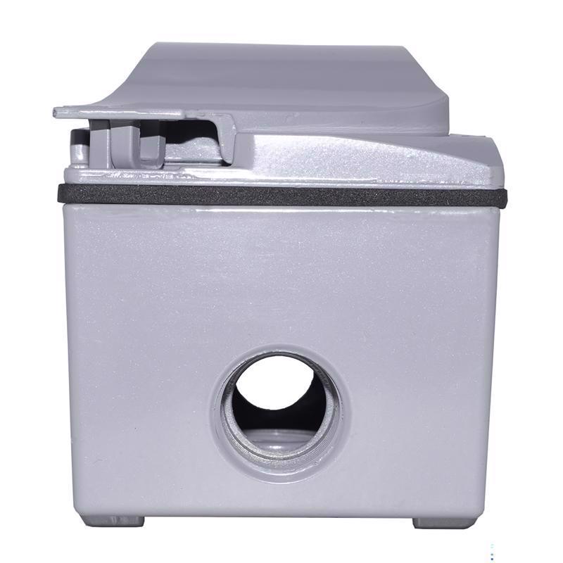 Sigma Engineered Solutions Rectangle Die-Cast Metal 1 gang 4.58 in. H X 2.83 in. W Duplex Outlet Kit