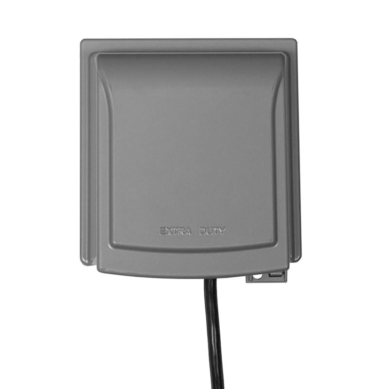 Sigma Engineered Solutions Rectangle Die-Cast Metal 2 gang 6.02 in. H X 5.55 in. W Weatherproof Cove