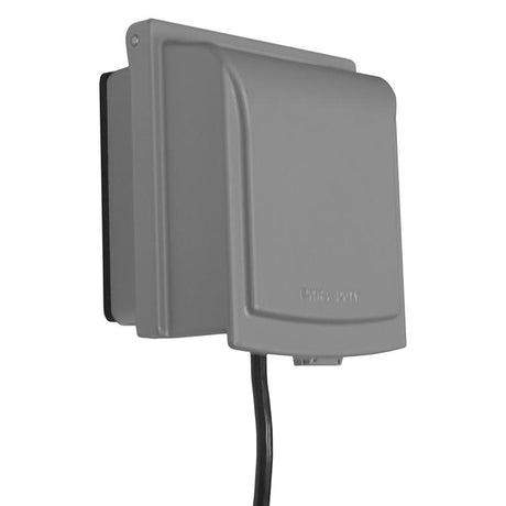 Sigma Engineered Solutions Rectangle Die-Cast Metal 2 gang 6.02 in. H X 5.55 in. W Weatherproof Cove