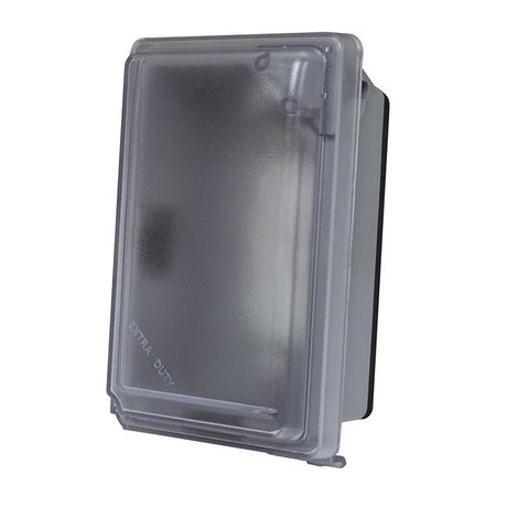 Sigma Engineered Solutions Rectangle Plastic 1 gang 5.98 in. H X 4.02 in. W Weatherproof Cover, Pack of 6