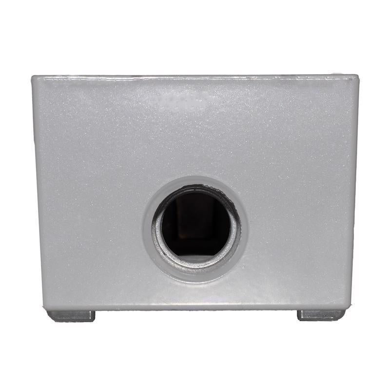 Sigma Engineered Solutions New Work 18.3 cu in Rectangle Die-Cast Metal Weatherproof Box Gray